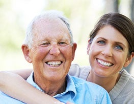 Caregivers looking after a loved one