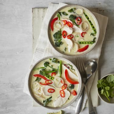 Thai green chicken curry