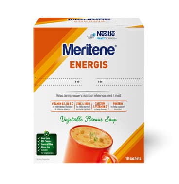 Energis Vegetable Soup| Dietary Supplement | Meritene